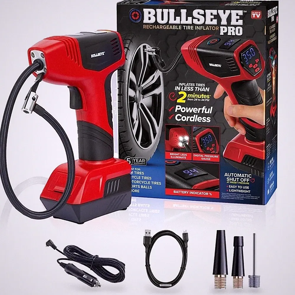 Portable Red Air Compressor