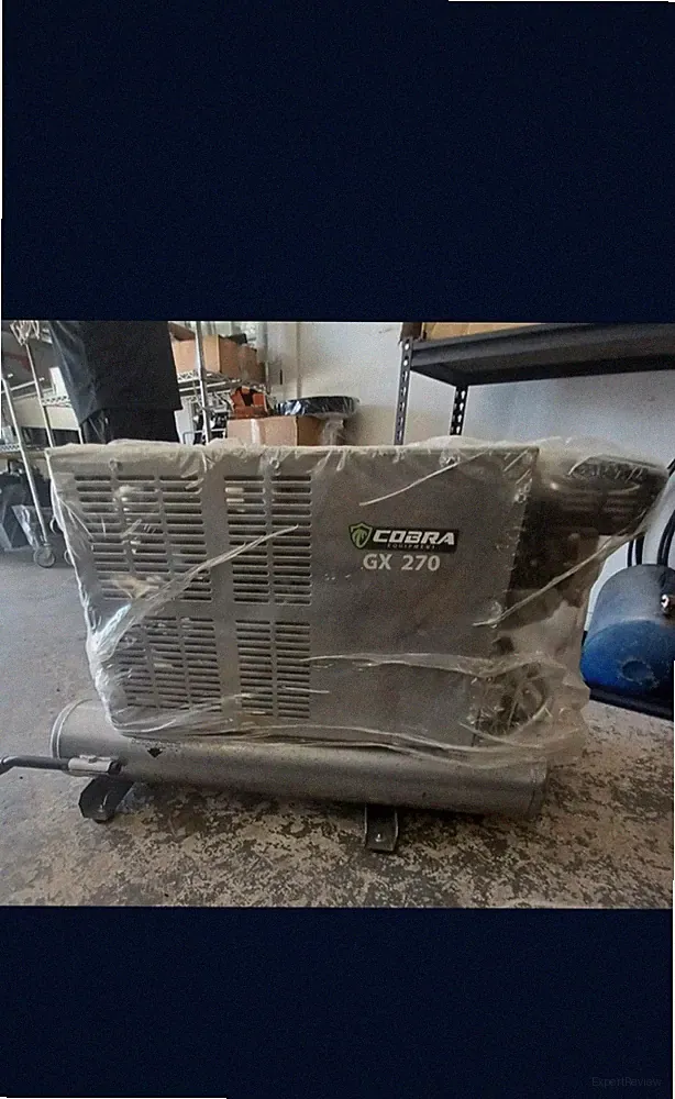 Cobra GX270 8 Gal Portable Steel Air Compressor Gasoline Powered Gray