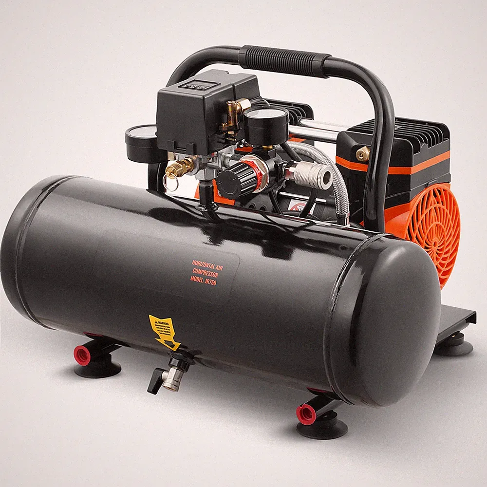 Uimoso 2 Gallon Air Compressor Compact Portable Oil Free Compressor 1HP 2.1CFM